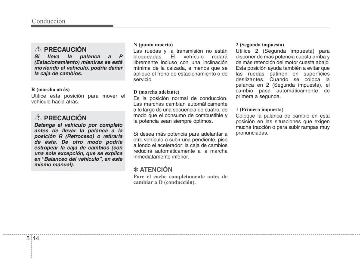 KIA Picanto I 1 manual del propietario / page 240