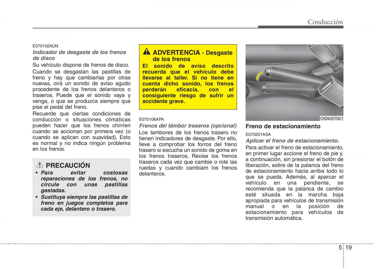 KIA Picanto I 1 manual del propietario / page 245