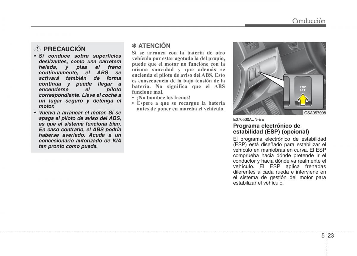 KIA Picanto I 1 manual del propietario / page 249