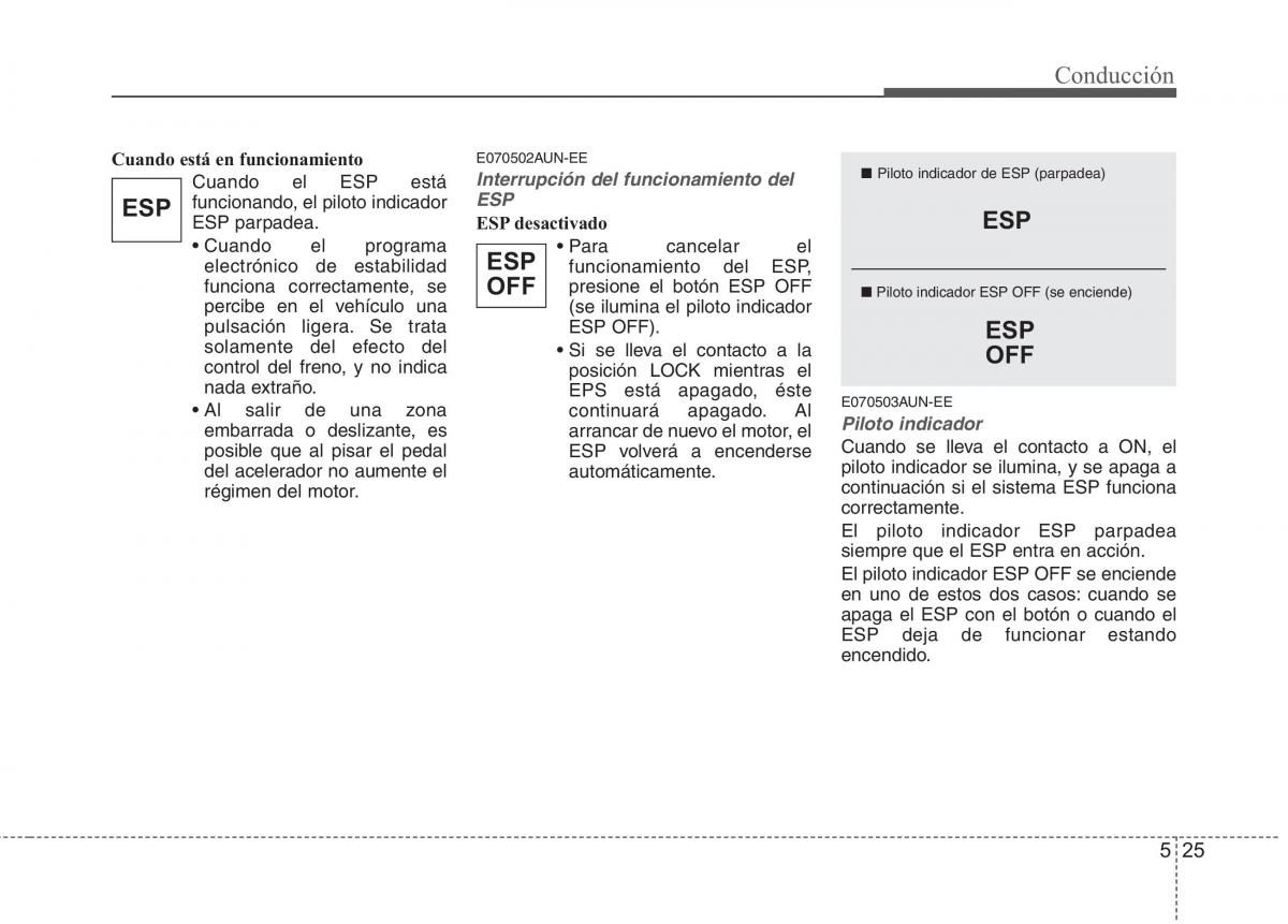 KIA Picanto I 1 manual del propietario / page 251