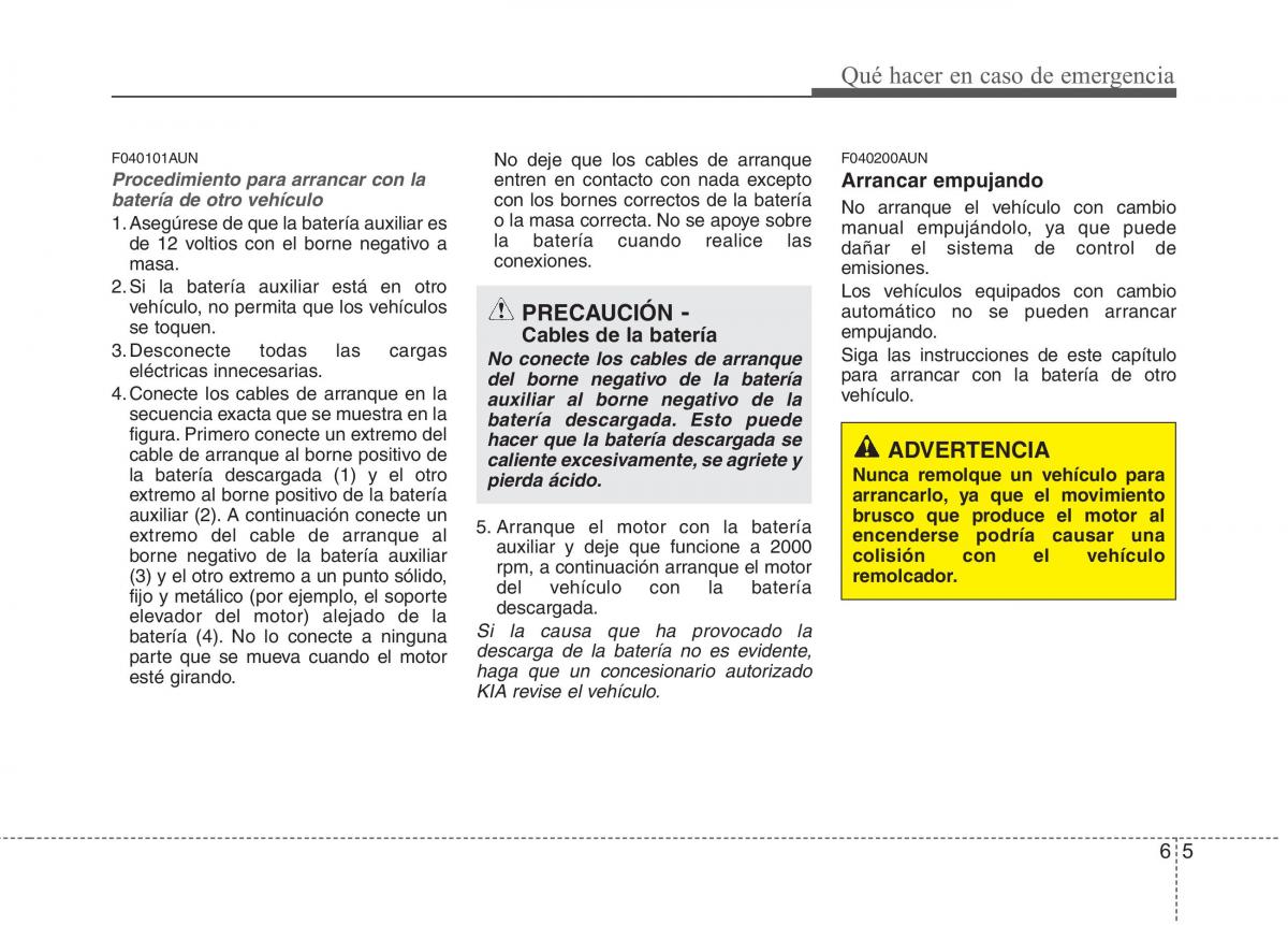 KIA Picanto I 1 manual del propietario / page 279