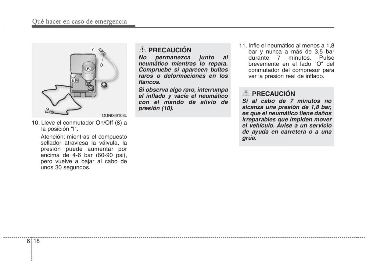 KIA Picanto I 1 manual del propietario / page 292