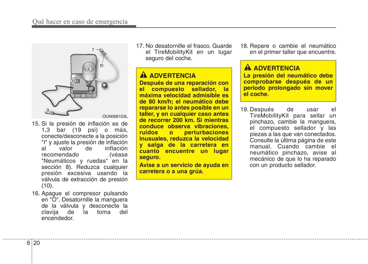 KIA Picanto I 1 manual del propietario / page 294