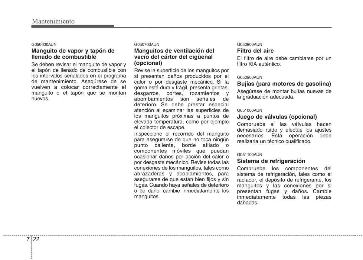 KIA Picanto I 1 manual del propietario / page 324