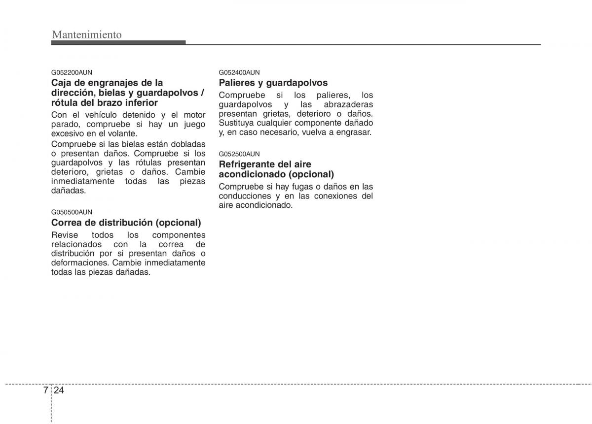 KIA Picanto I 1 manual del propietario / page 326