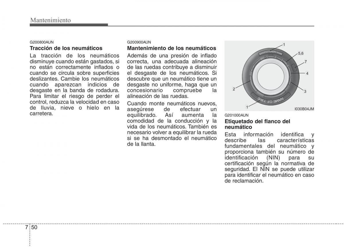 KIA Picanto I 1 manual del propietario / page 352