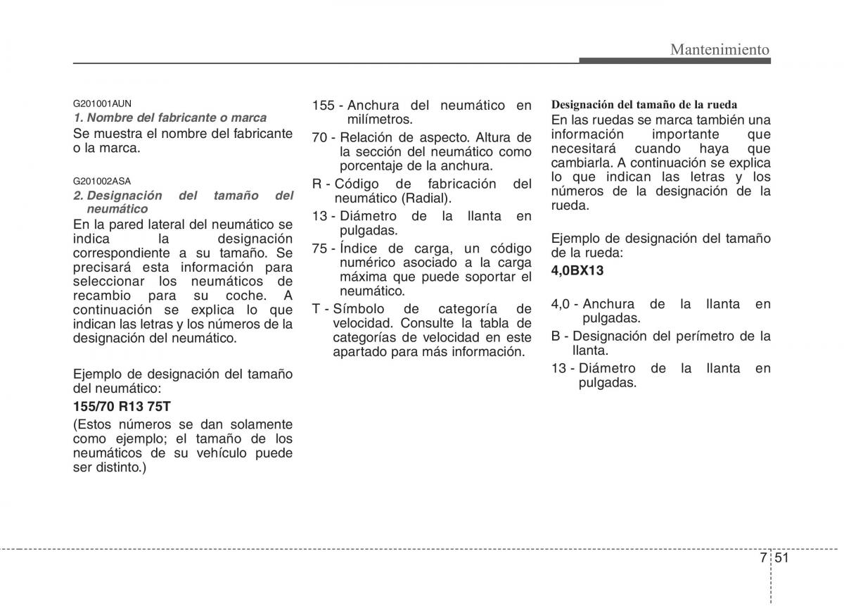 KIA Picanto I 1 manual del propietario / page 353