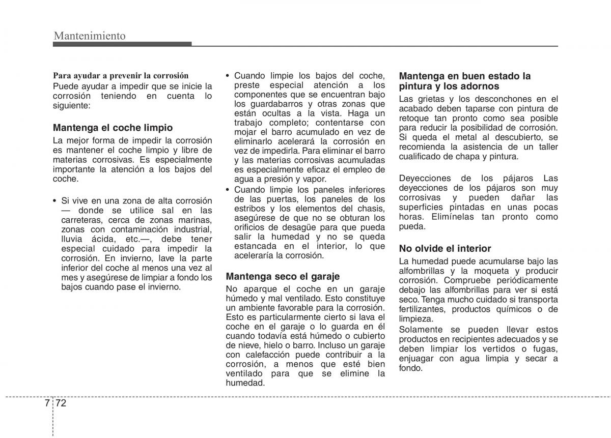 KIA Picanto I 1 manual del propietario / page 374