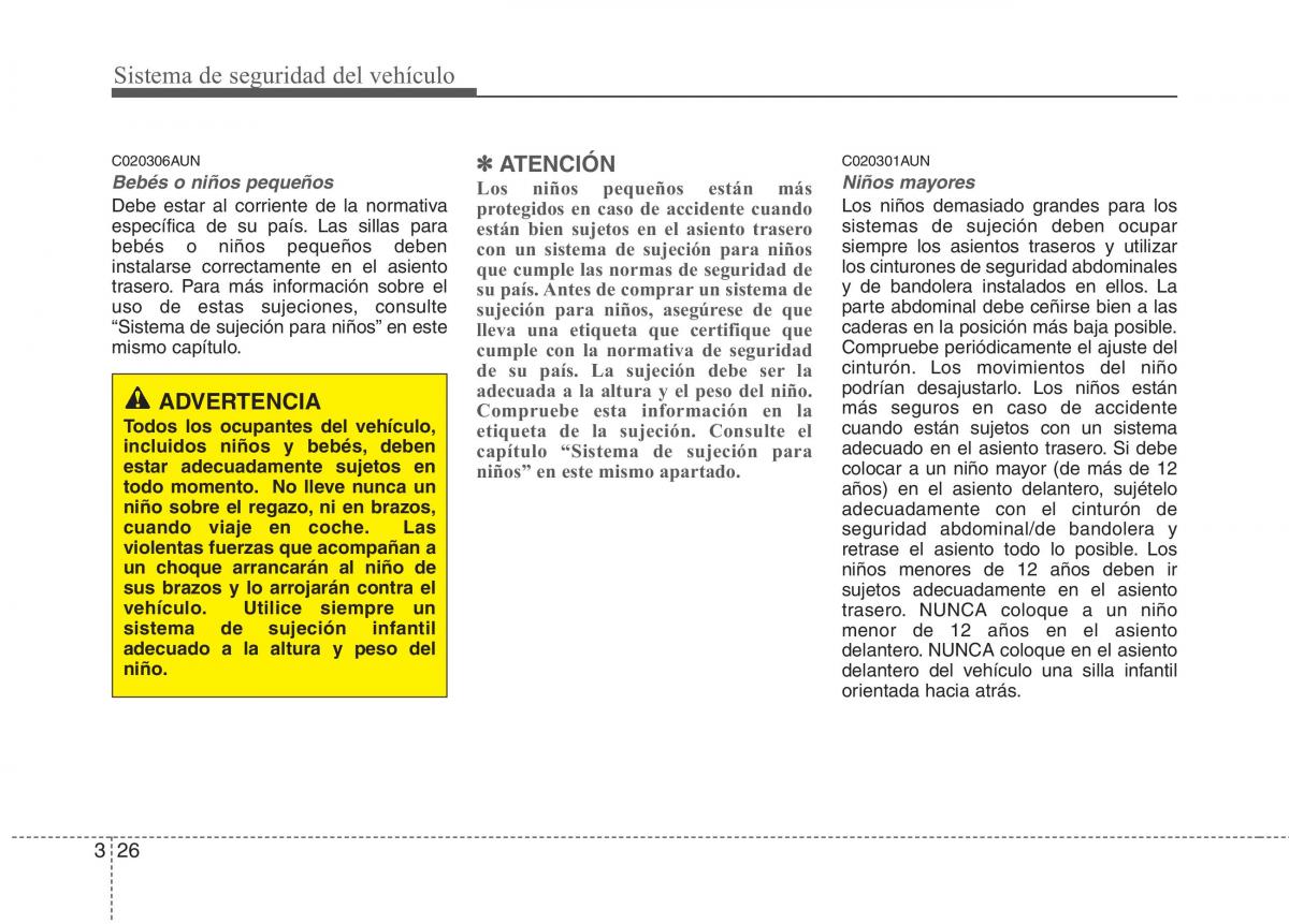 KIA Picanto I 1 manual del propietario / page 40