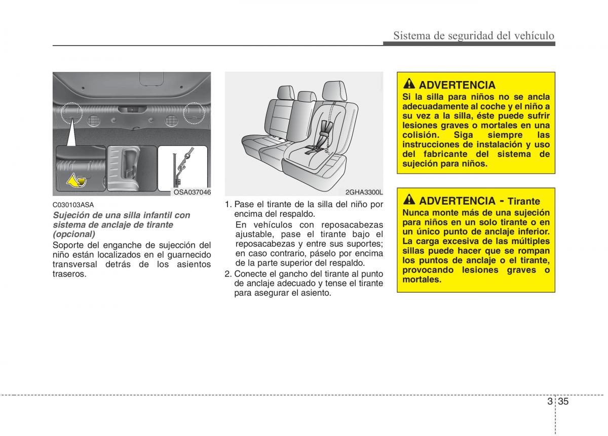 KIA Picanto I 1 manual del propietario / page 49