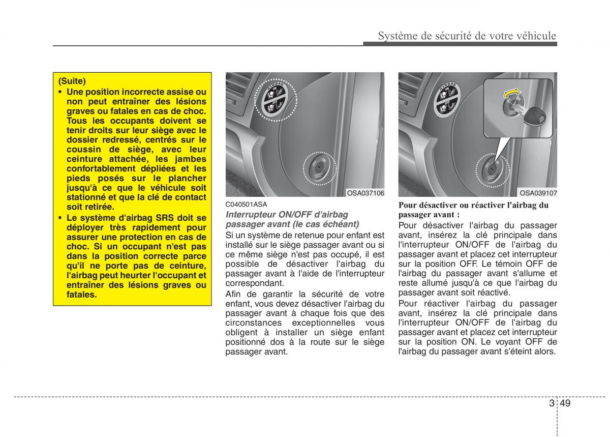 KIA Picanto I 1 manuel du proprietaire / page 63