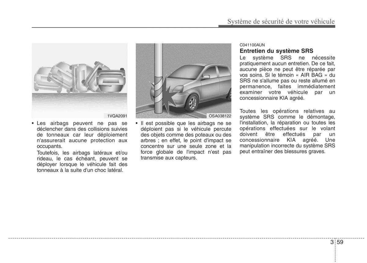 KIA Picanto I 1 manuel du proprietaire / page 73