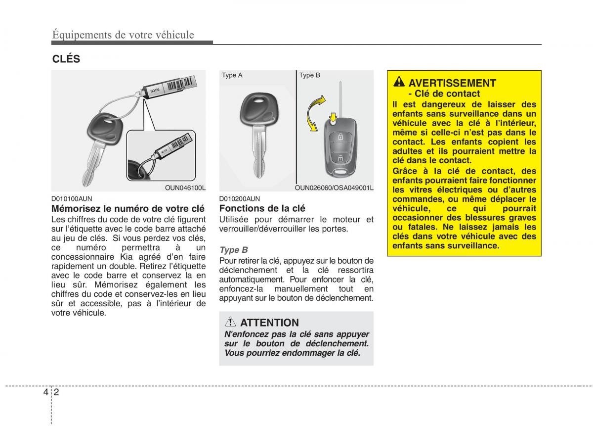 KIA Picanto I 1 manuel du proprietaire / page 78