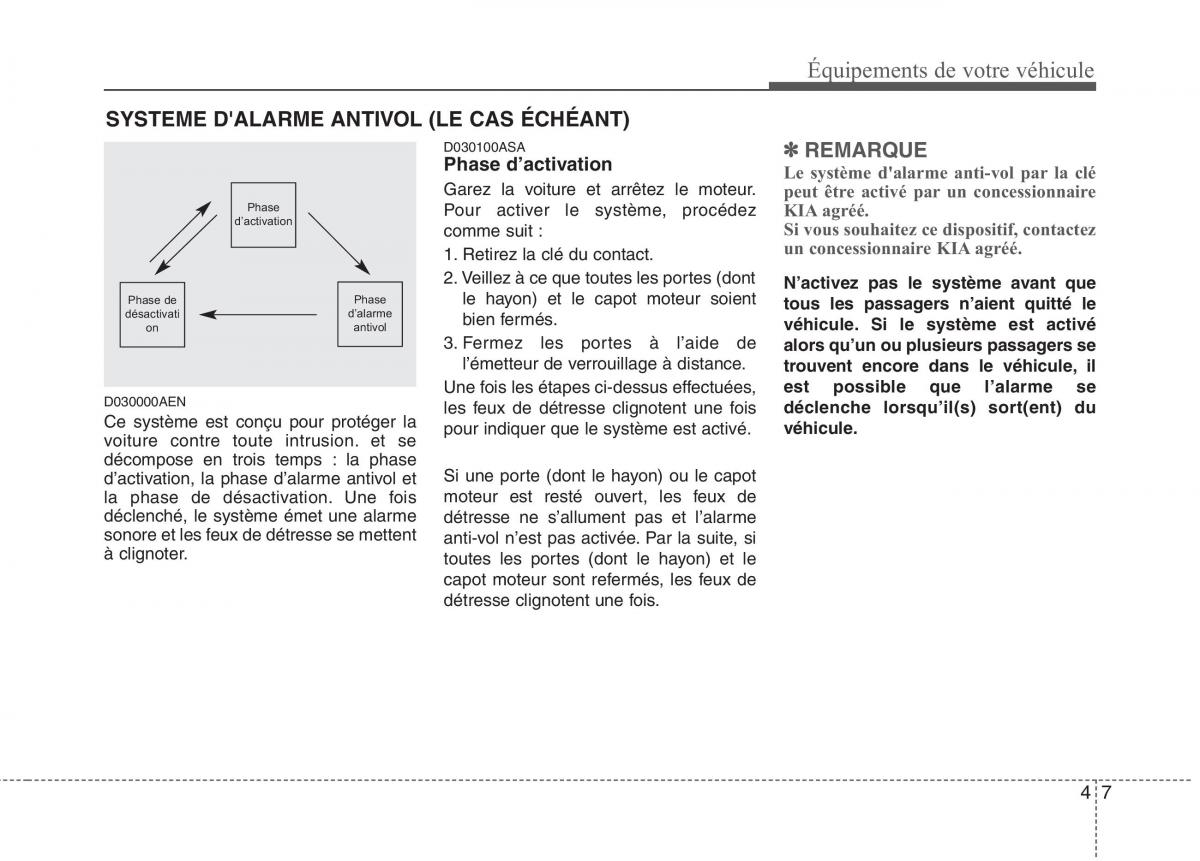 KIA Picanto I 1 manuel du proprietaire / page 83