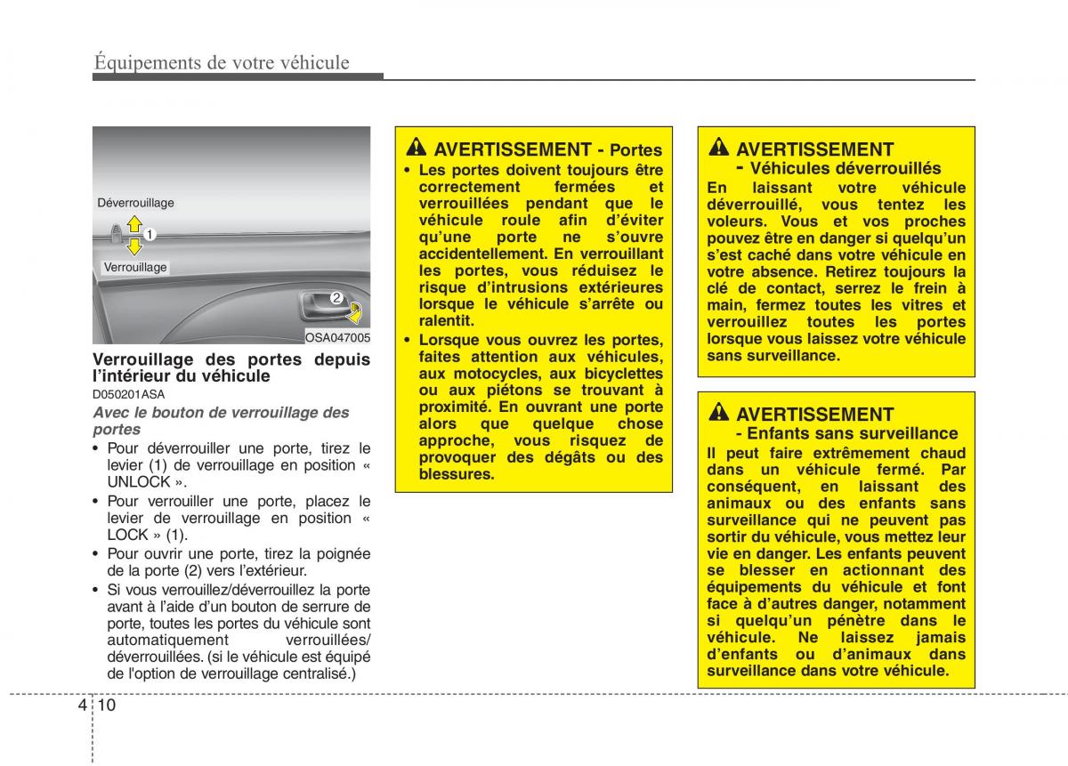 KIA Picanto I 1 manuel du proprietaire / page 86