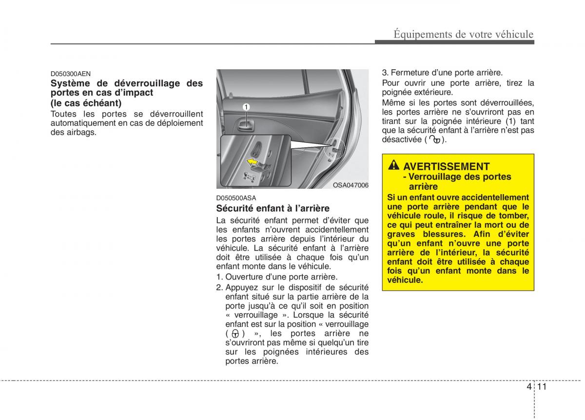 KIA Picanto I 1 manuel du proprietaire / page 87