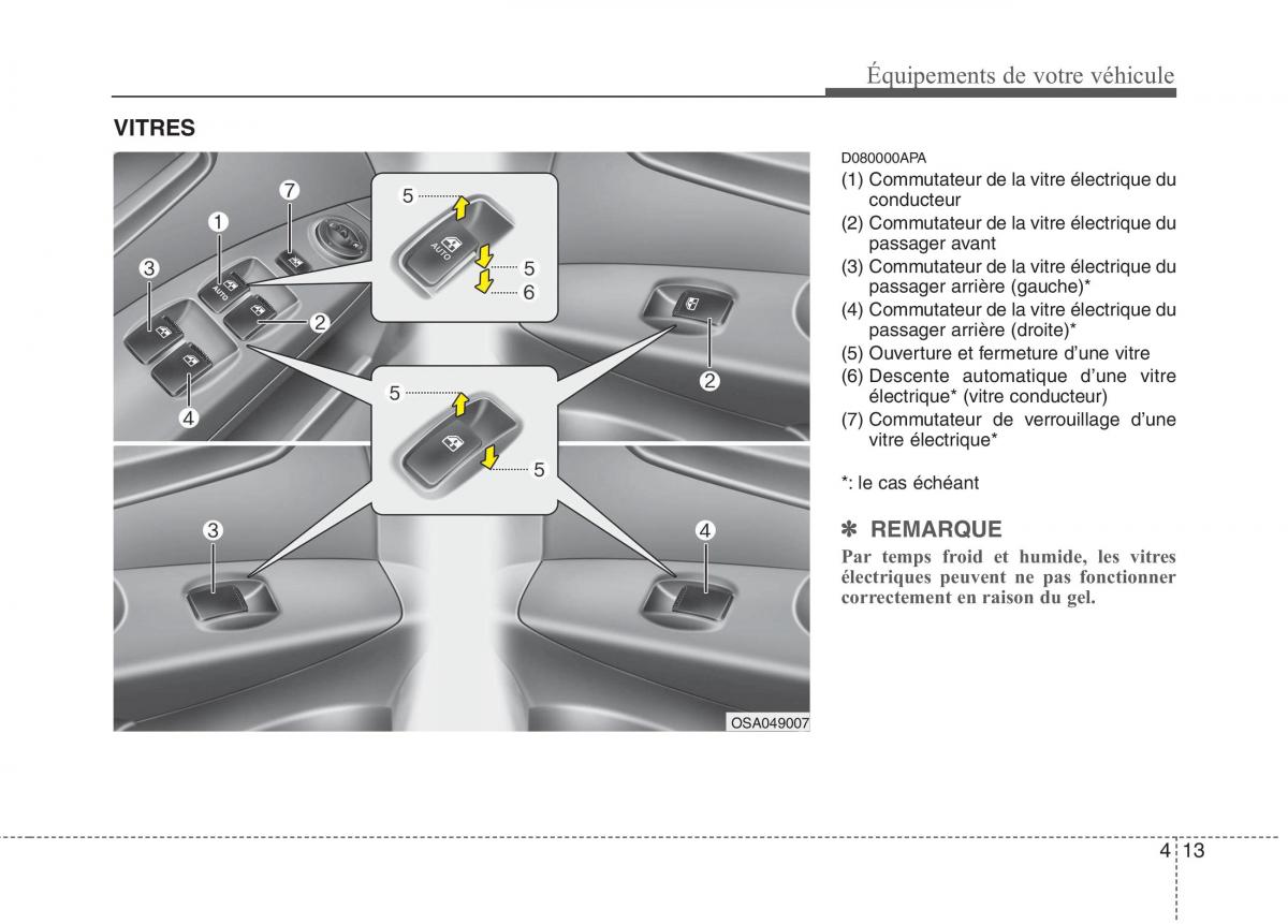 KIA Picanto I 1 manuel du proprietaire / page 89