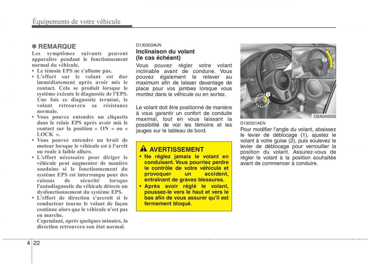 KIA Picanto I 1 manuel du proprietaire / page 98