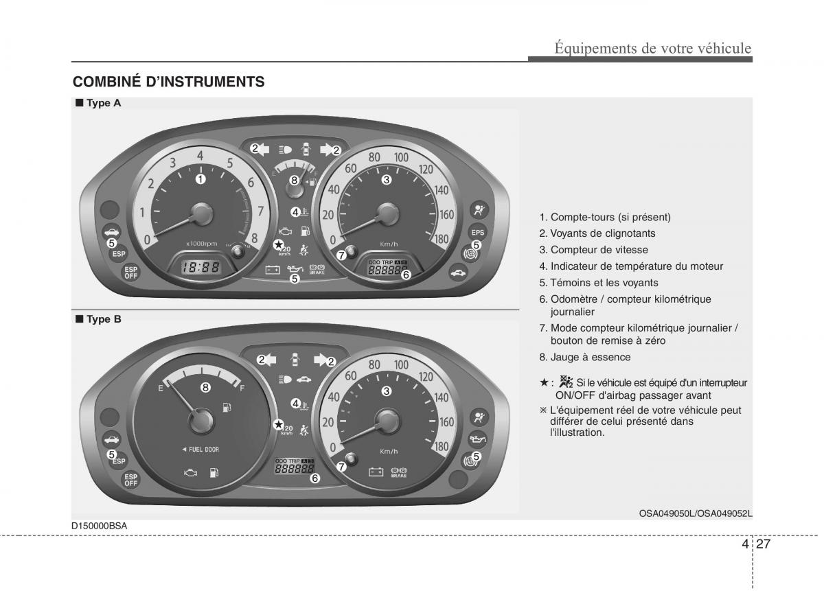 KIA Picanto I 1 manuel du proprietaire / page 103