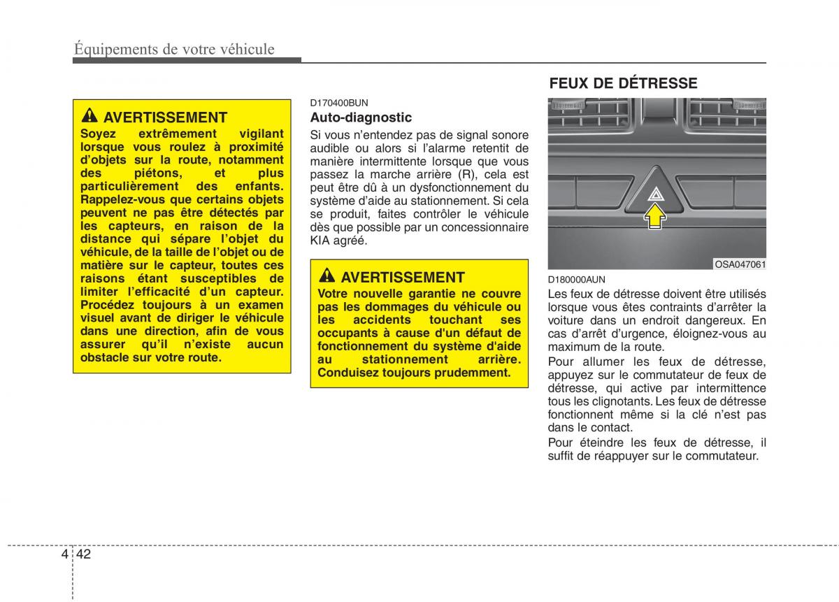 KIA Picanto I 1 manuel du proprietaire / page 118