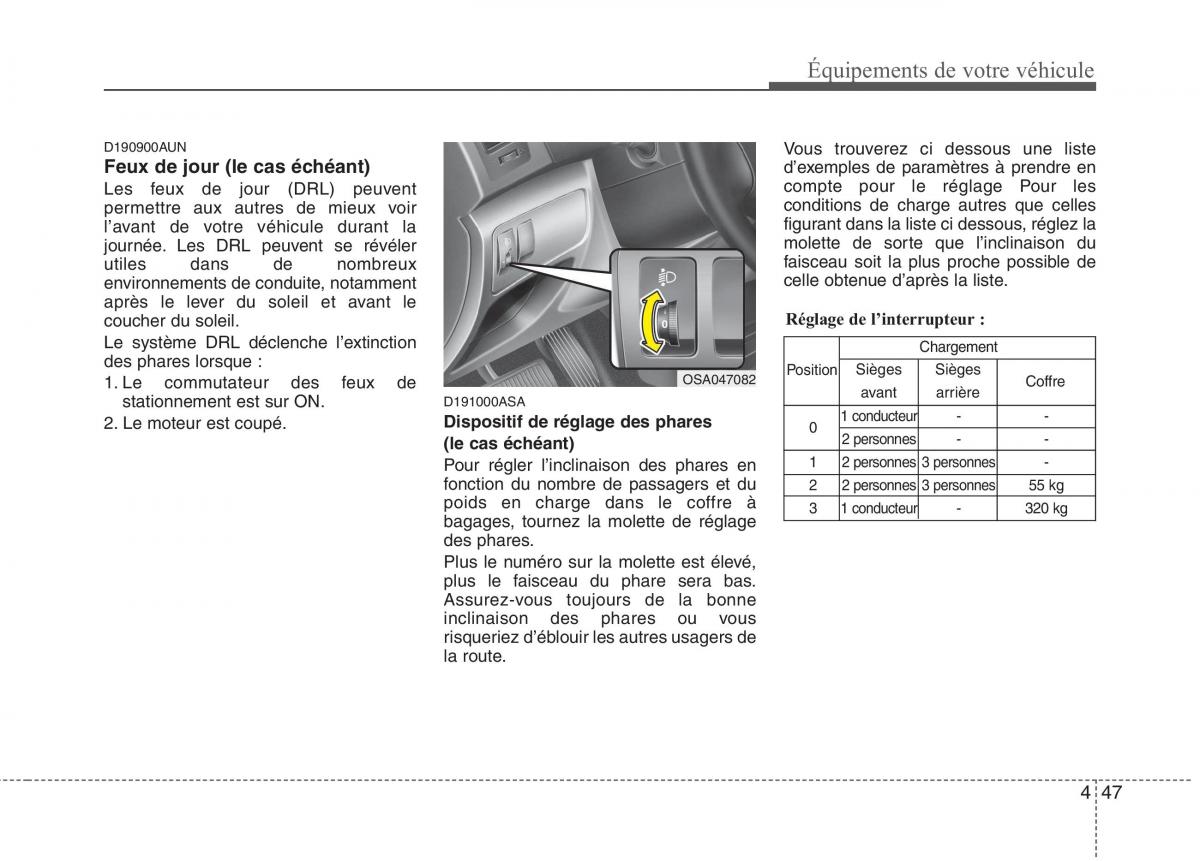 KIA Picanto I 1 manuel du proprietaire / page 123