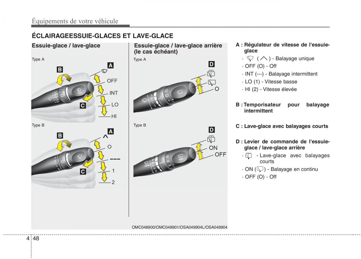 KIA Picanto I 1 manuel du proprietaire / page 124