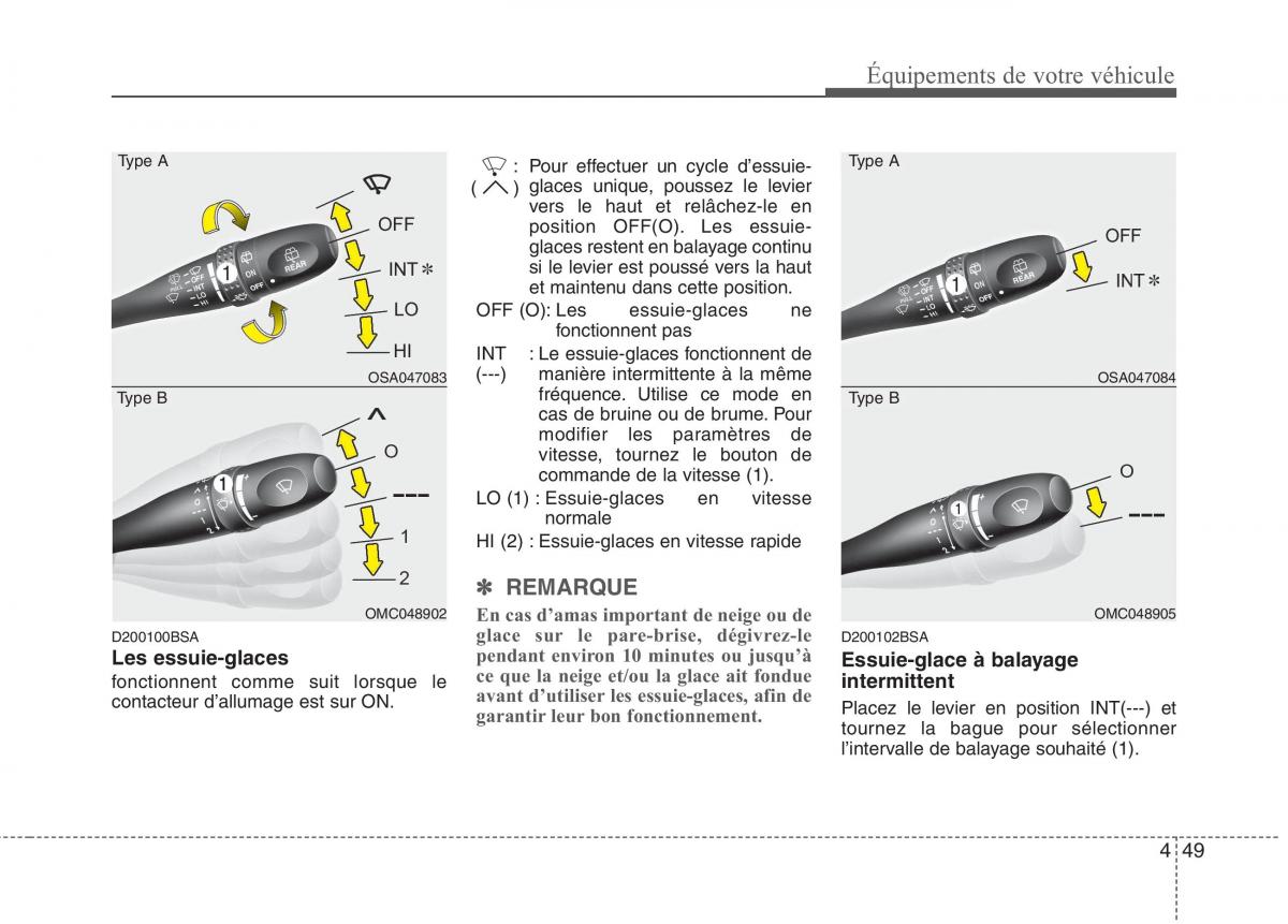 KIA Picanto I 1 manuel du proprietaire / page 125