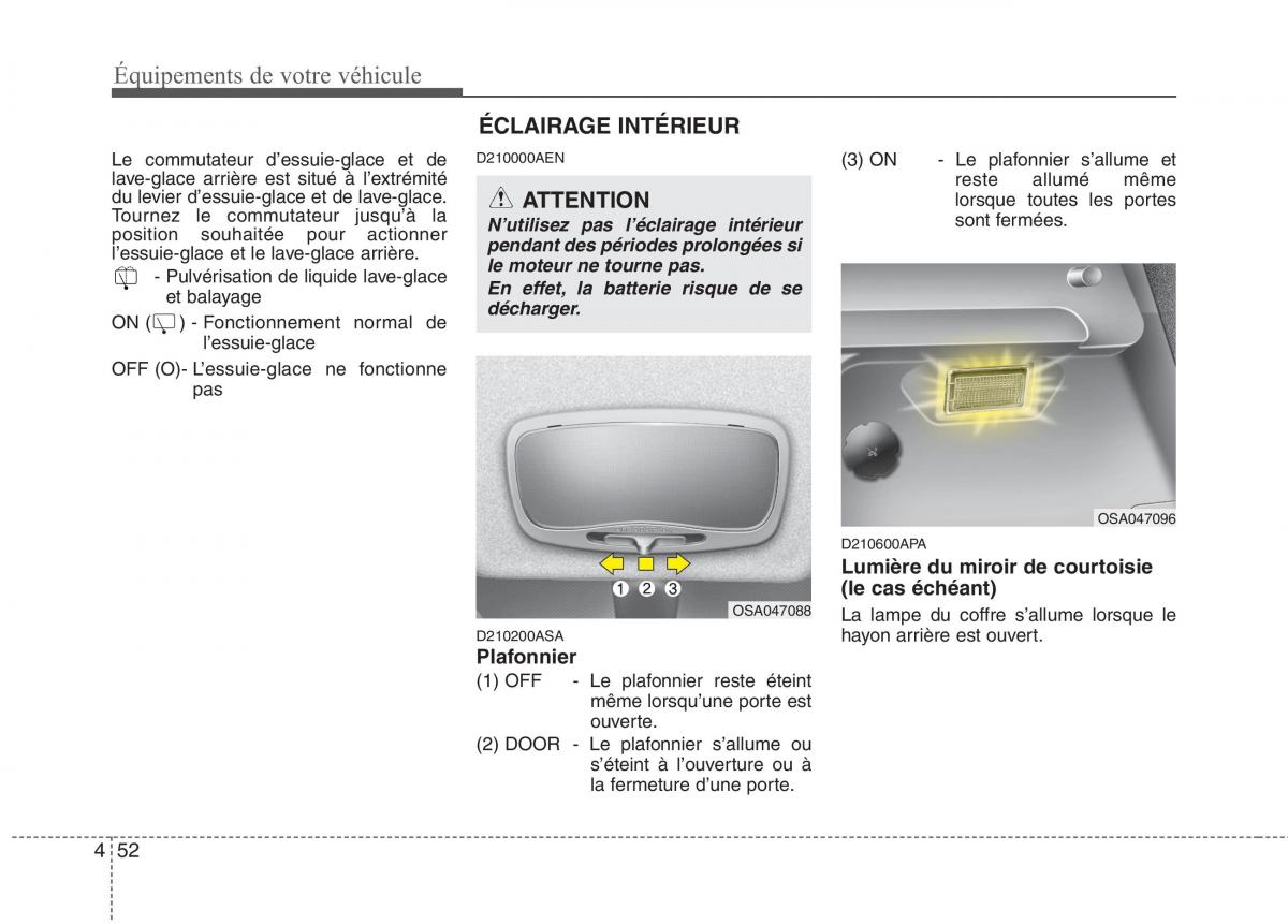 KIA Picanto I 1 manuel du proprietaire / page 128