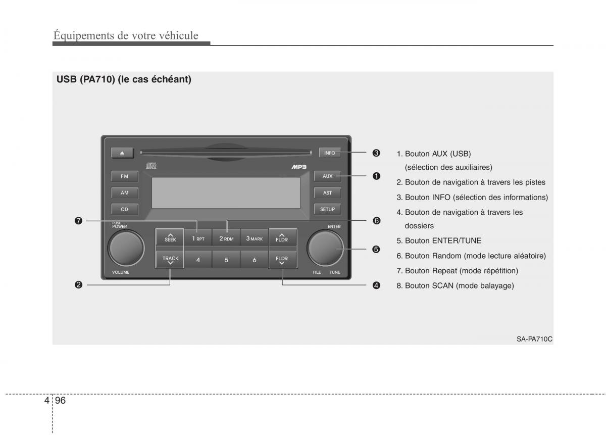 KIA Picanto I 1 manuel du proprietaire / page 172