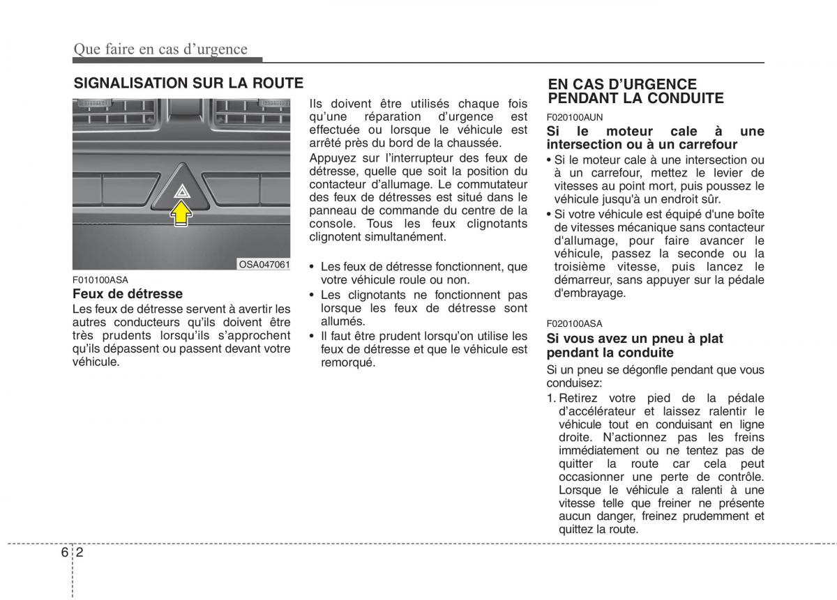 KIA Picanto I 1 manuel du proprietaire / page 246