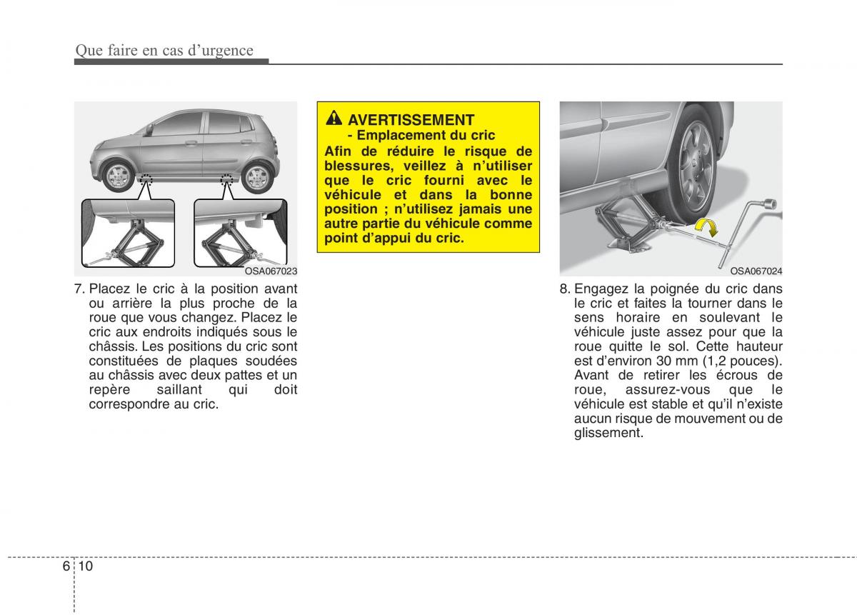 KIA Picanto I 1 manuel du proprietaire / page 254