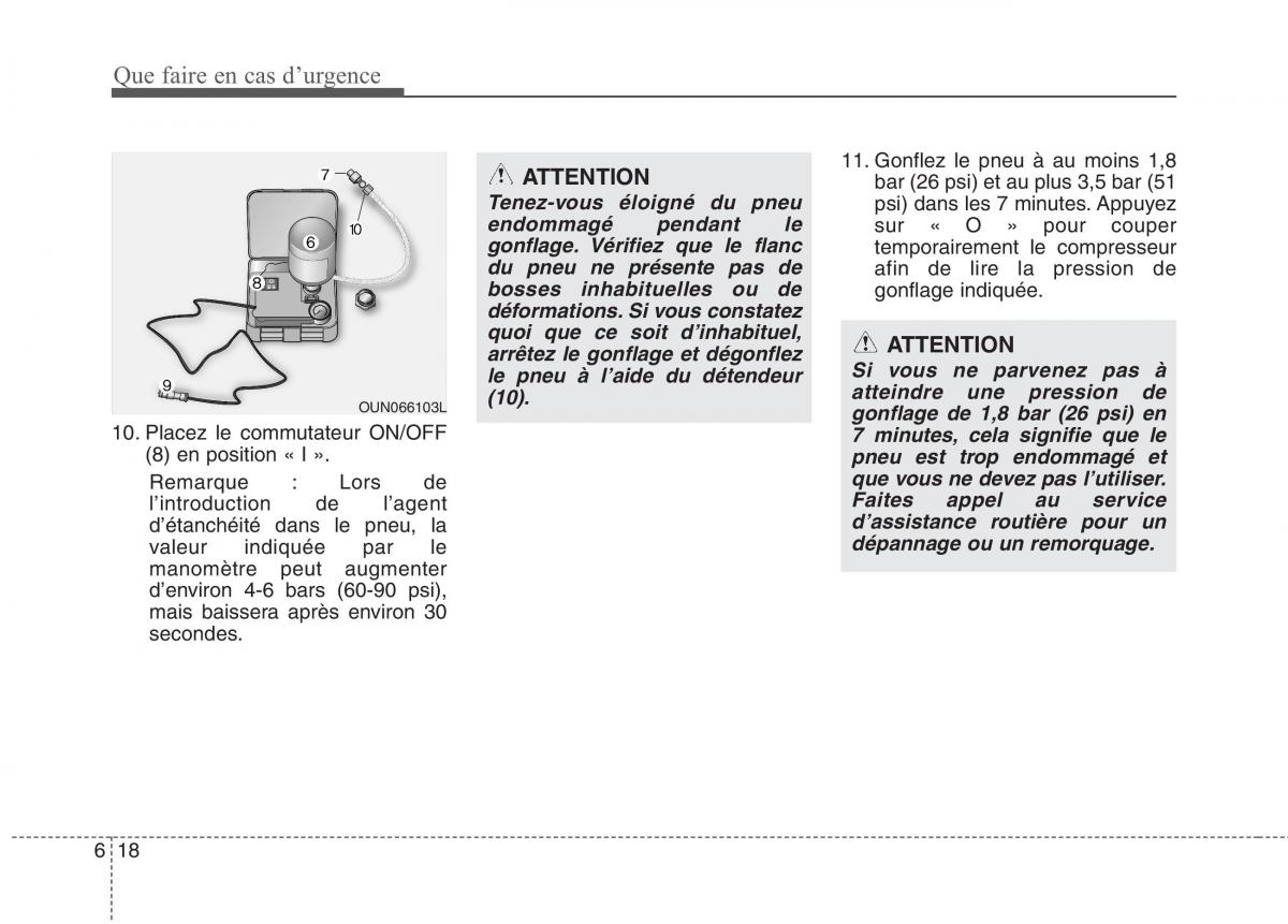 KIA Picanto I 1 manuel du proprietaire / page 262