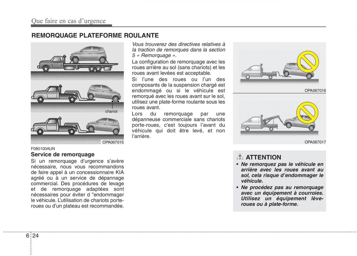 KIA Picanto I 1 manuel du proprietaire / page 268