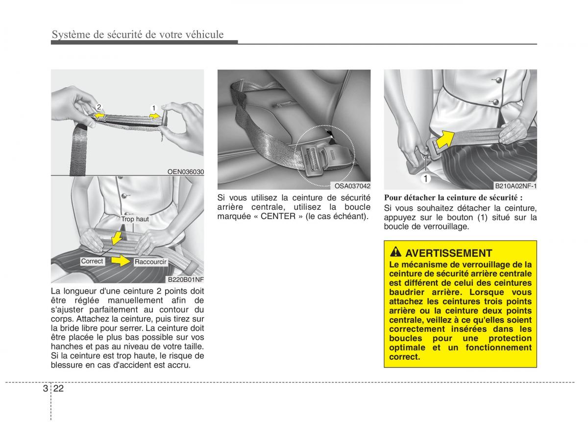 KIA Picanto I 1 manuel du proprietaire / page 36