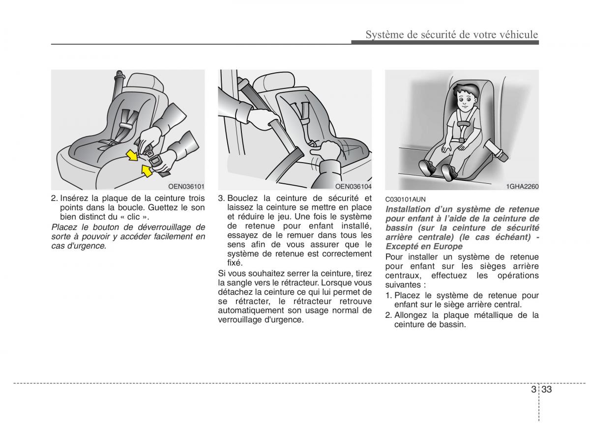 KIA Picanto I 1 manuel du proprietaire / page 47