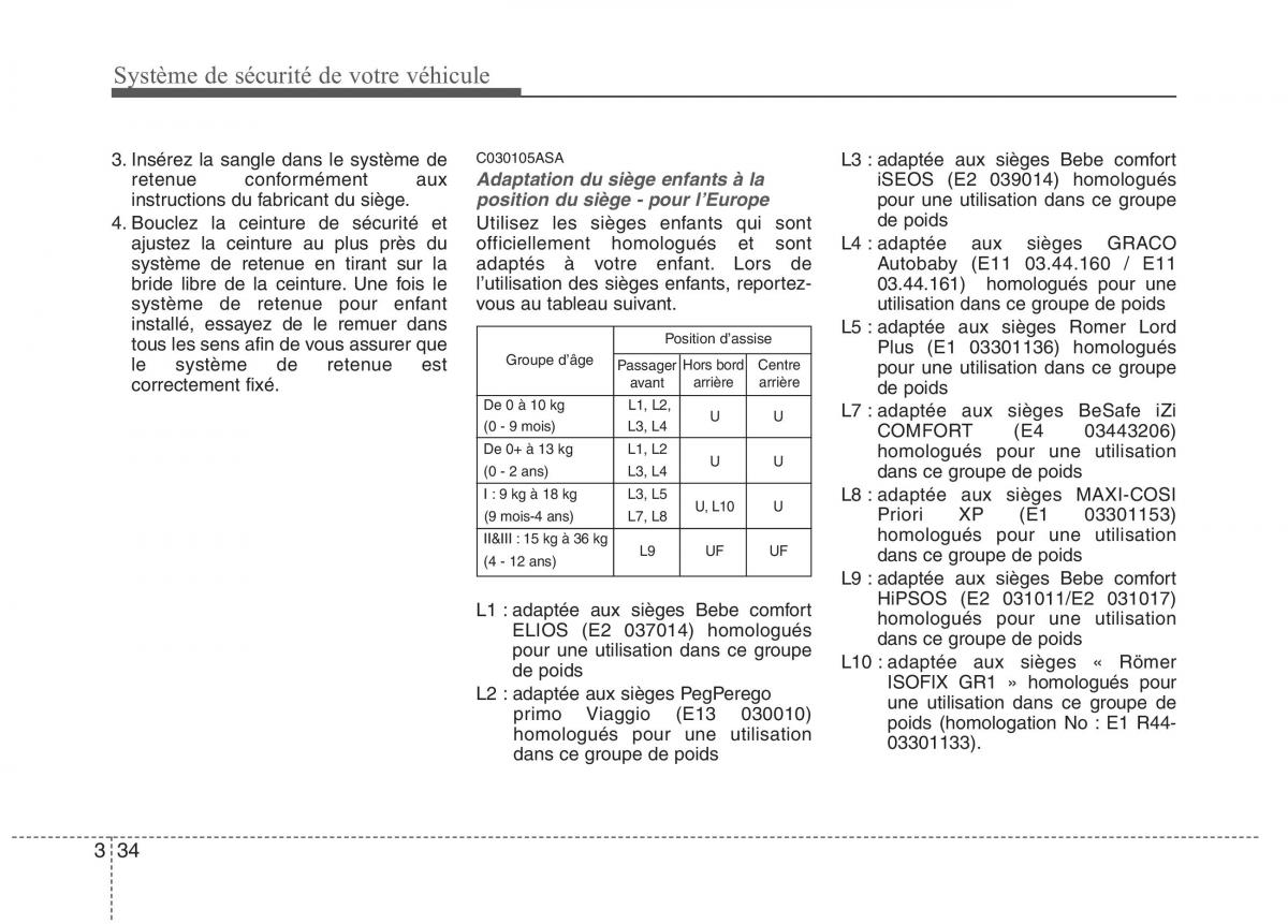 KIA Picanto I 1 manuel du proprietaire / page 48