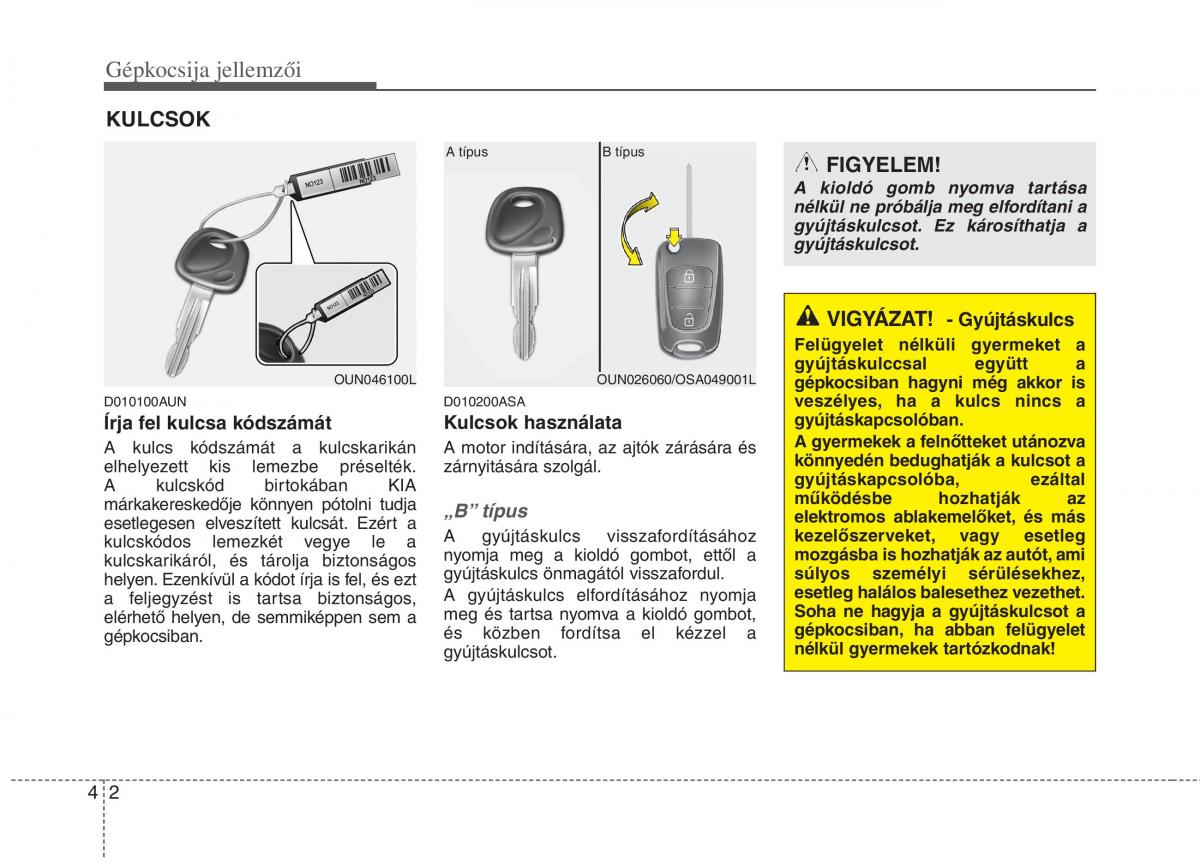 KIA Picanto I 1 Kezelesi utmutato / page 80