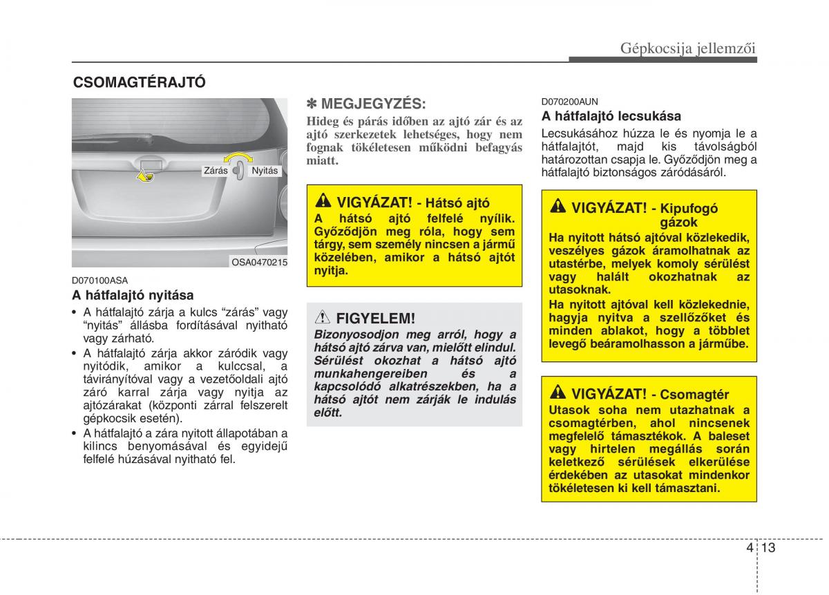 KIA Picanto I 1 Kezelesi utmutato / page 91