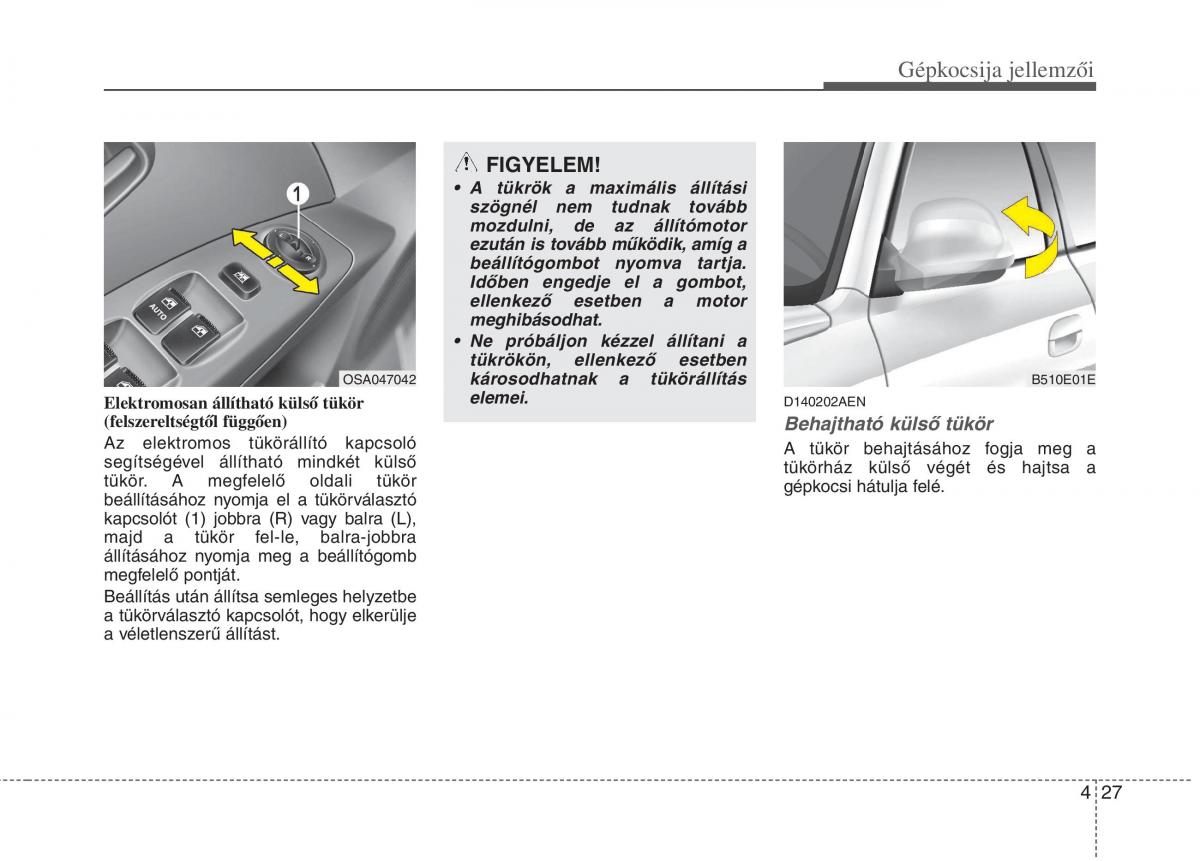 KIA Picanto I 1 Kezelesi utmutato / page 105