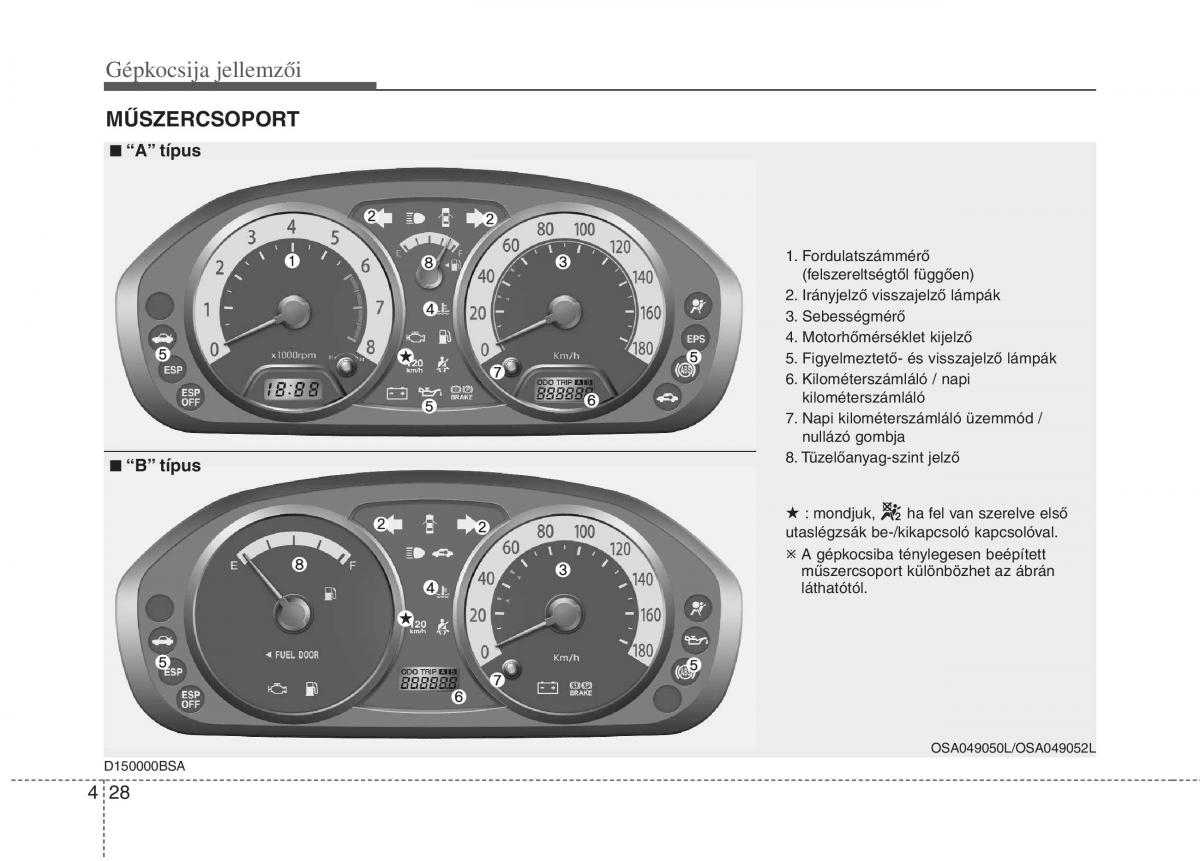 KIA Picanto I 1 Kezelesi utmutato / page 106