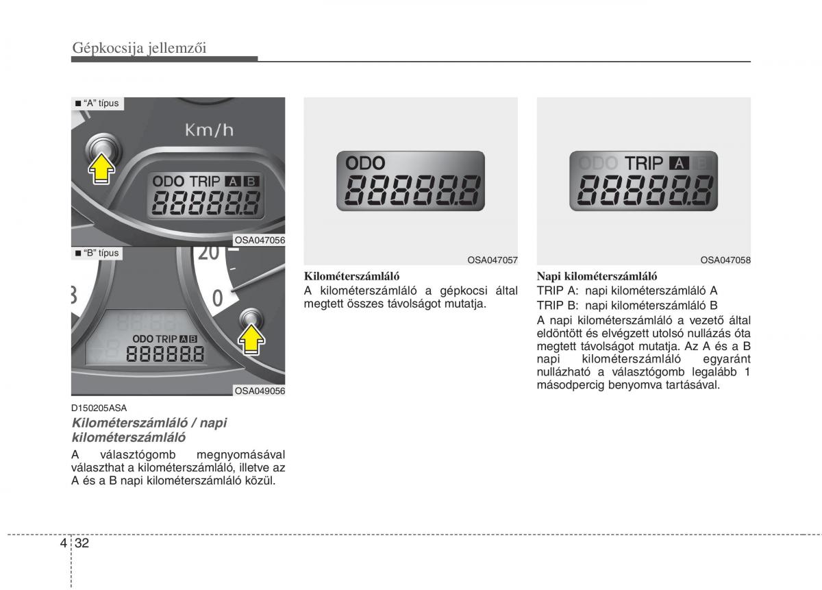 KIA Picanto I 1 Kezelesi utmutato / page 110