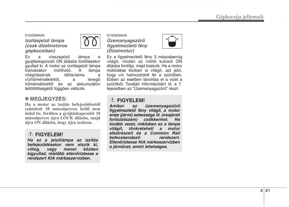 KIA Picanto I 1 Kezelesi utmutato / page 119