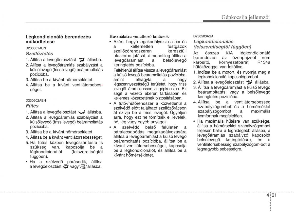 KIA Picanto I 1 Kezelesi utmutato / page 139