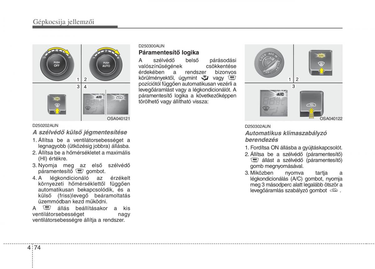 KIA Picanto I 1 Kezelesi utmutato / page 152