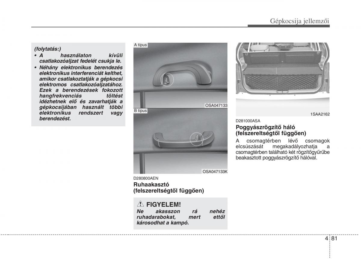 KIA Picanto I 1 Kezelesi utmutato / page 159