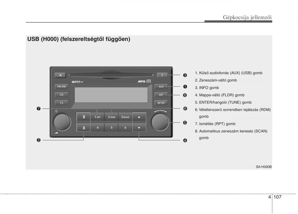 KIA Picanto I 1 Kezelesi utmutato / page 185