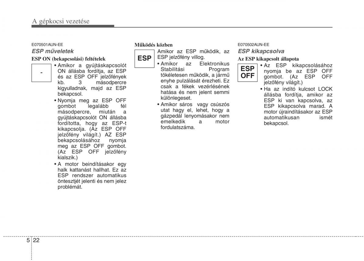 KIA Picanto I 1 Kezelesi utmutato / page 212