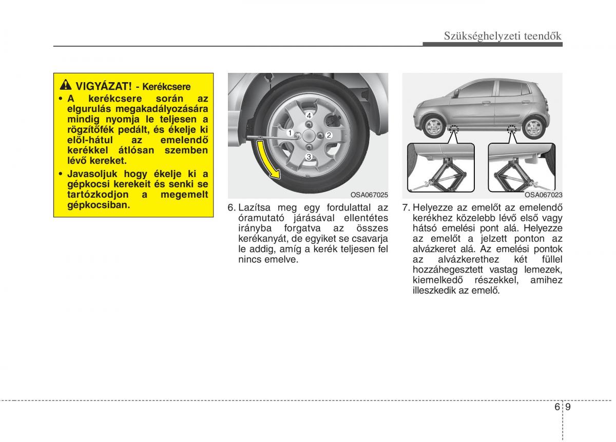 KIA Picanto I 1 Kezelesi utmutato / page 246