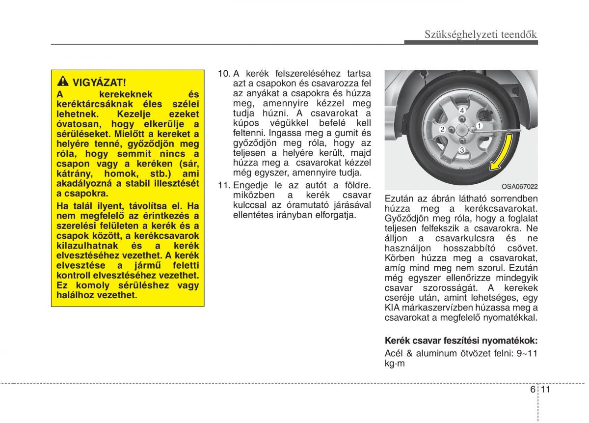 KIA Picanto I 1 Kezelesi utmutato / page 248