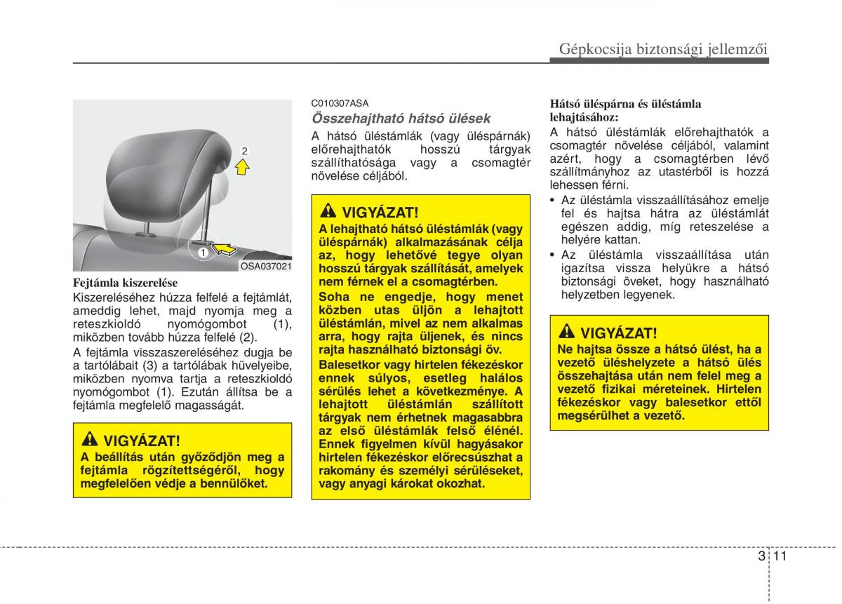 KIA Picanto I 1 Kezelesi utmutato / page 25